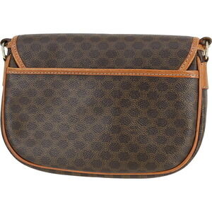 Celine Bag Macadam Canvas Crossbody Leather Shoulder